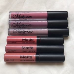 Matte lipsticks